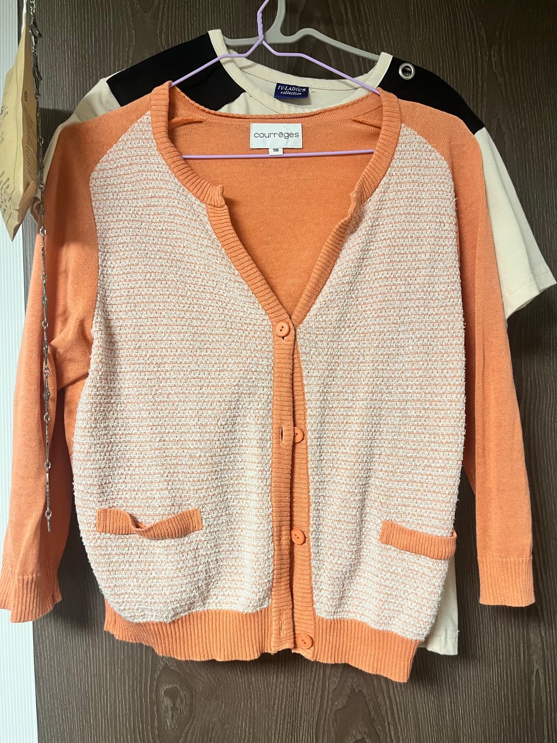꾸레주 빈티지 가디건 상품이미지2