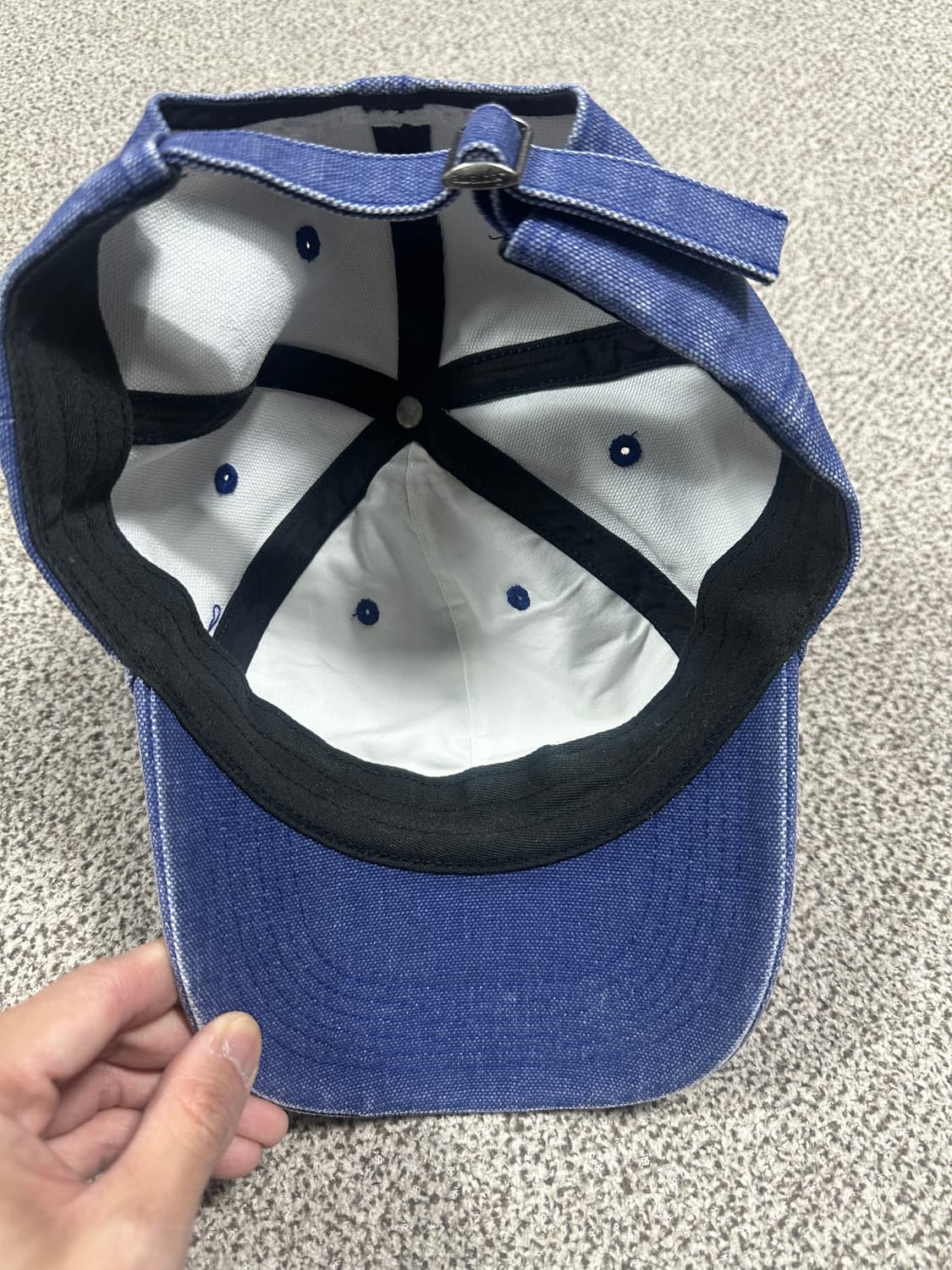 슈프림 피그먼트 캔버스 S로고 볼캡 23ss 상품이미지5