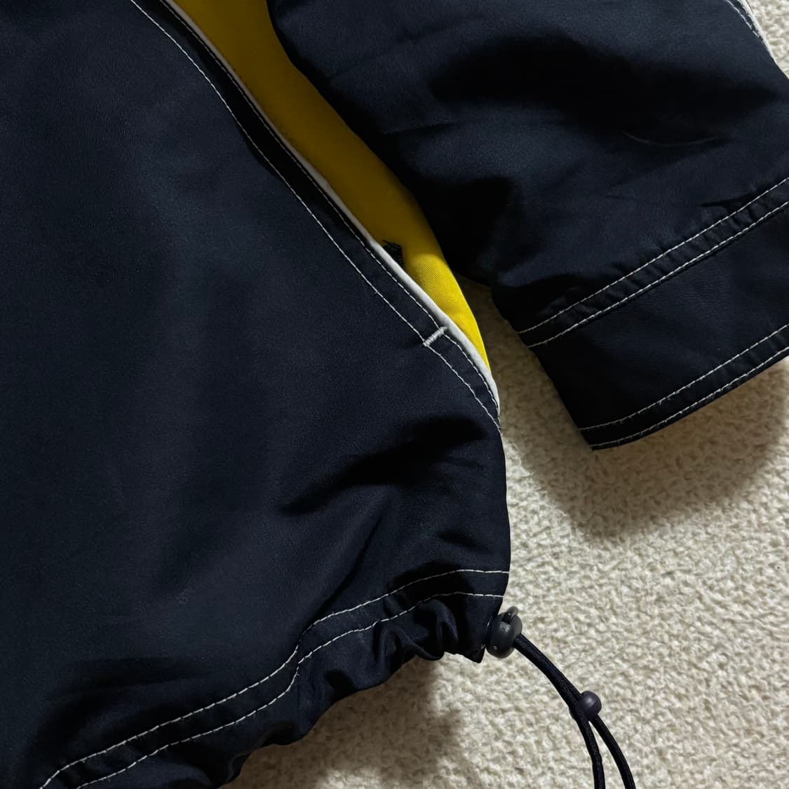 나이키 올드스쿨 네이비 옐로우 남노 윈드브레이커 바람막이 상품이미지3