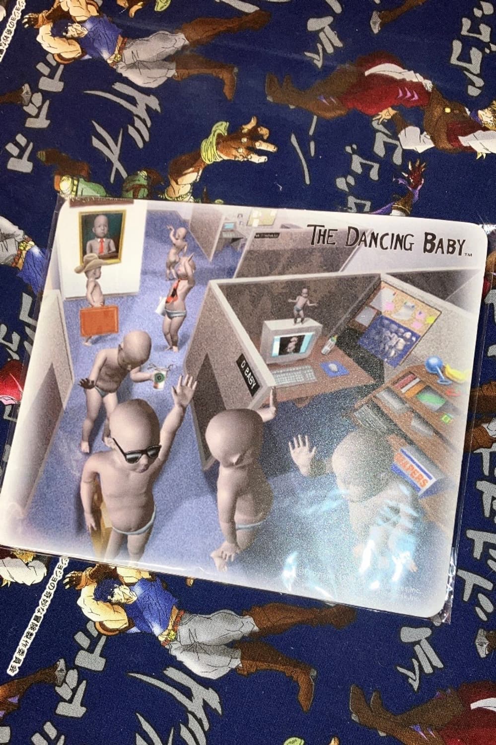 빈티지 댄싱 베이비 마우스 패드 상품이미지4