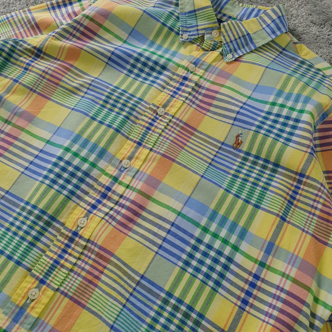 [무료배송] RALPH LAUREN 긴팔 체크 셔츠 상품이미지4