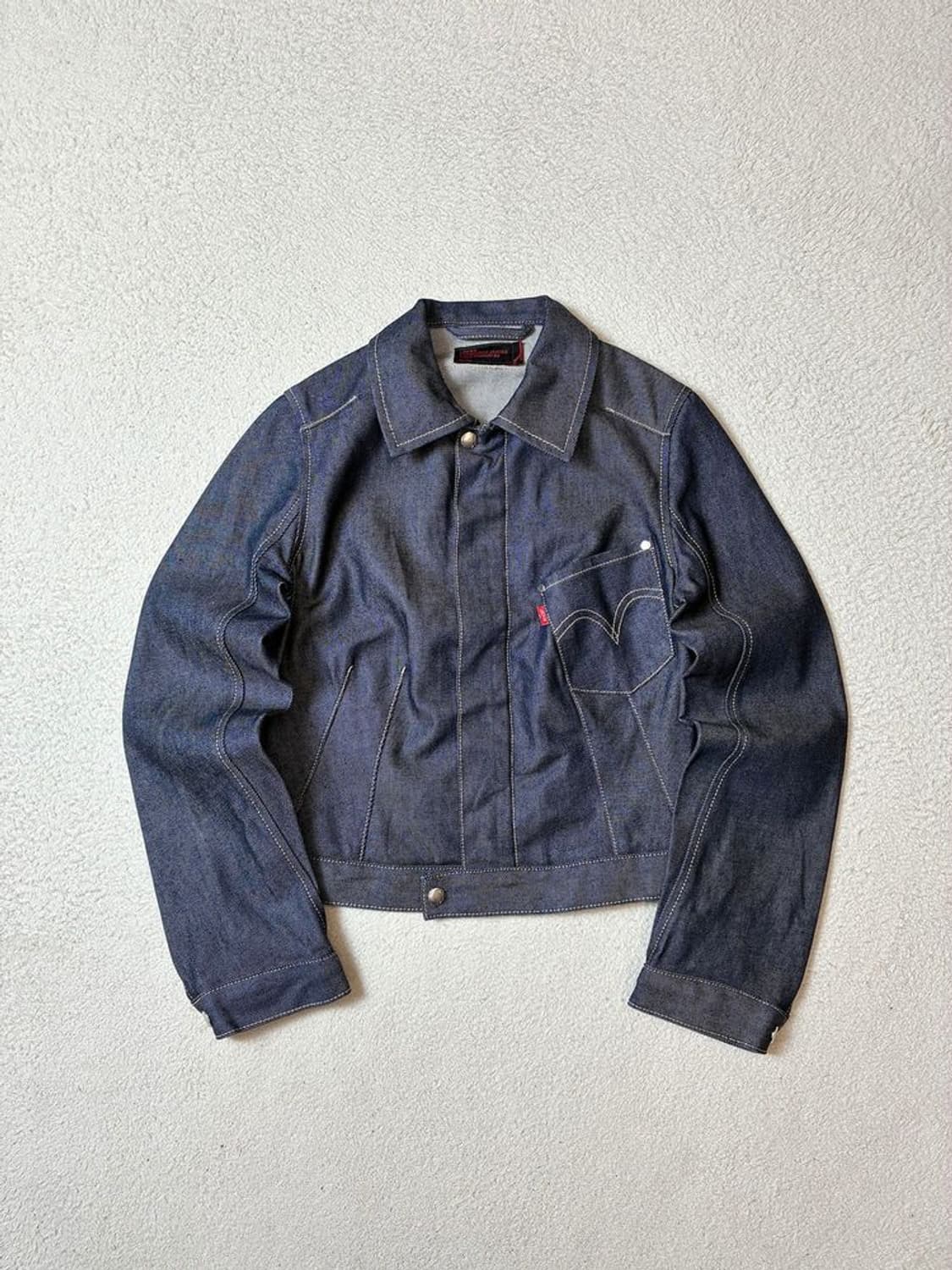 리바이스 00's 엔지니어드 우먼스 생지 데님 자켓 PN7469 상품이미지1