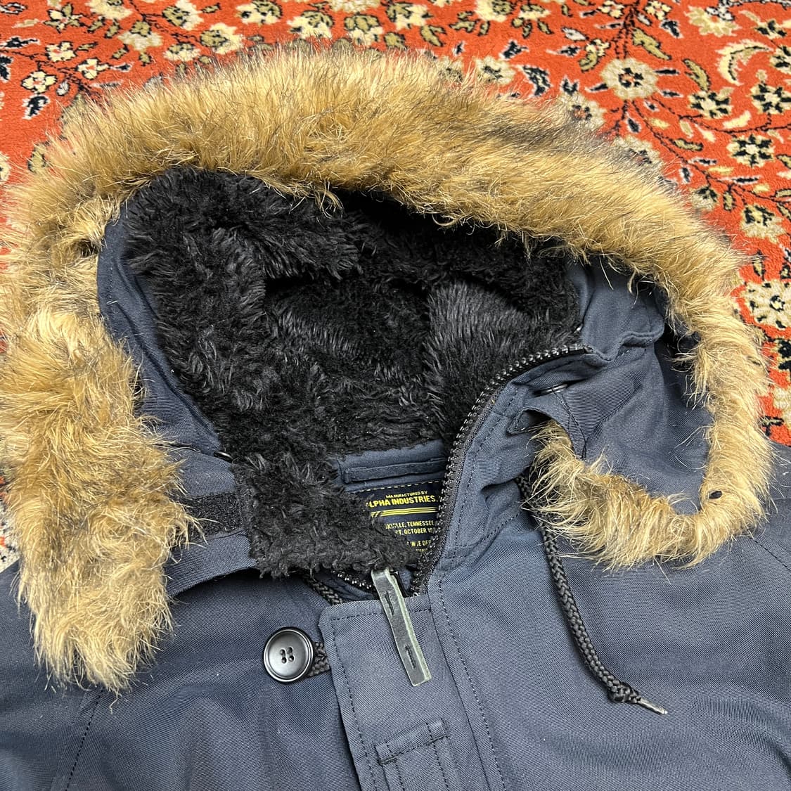 [L] 알파인더스트리 N3B 빈티지 블랙 상품이미지3