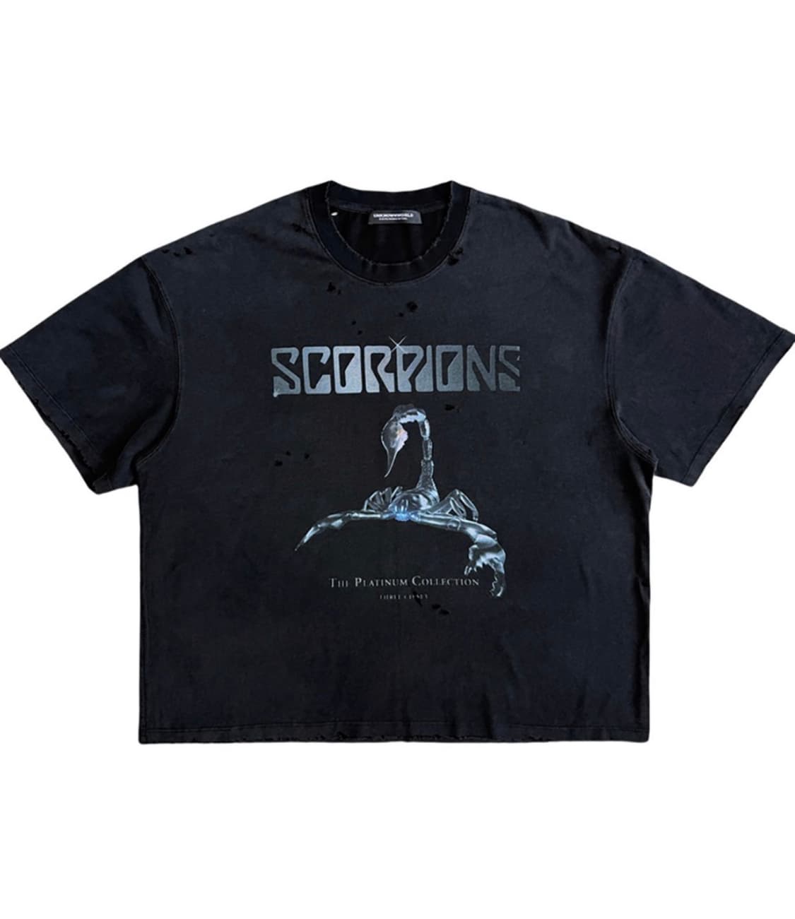 SCORPIONS 플래티넘 컬렉션 크롭 티셔츠 상품이미지1