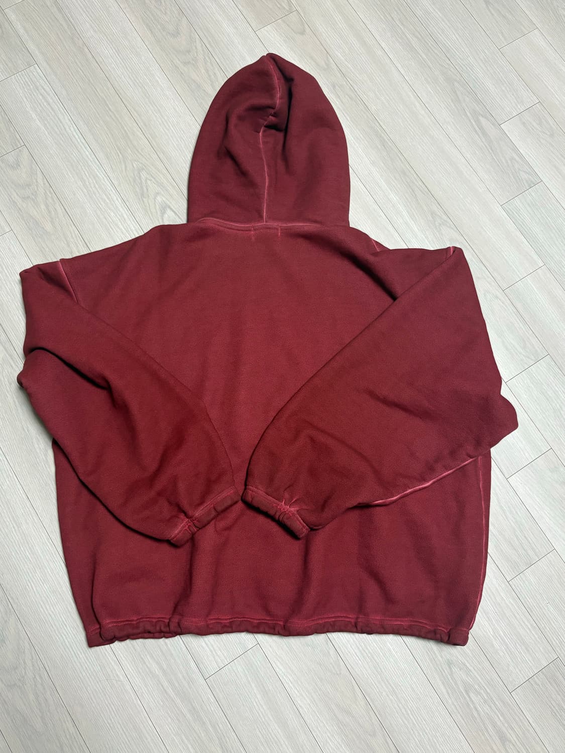 떠그클럽 피스 스터드 후드 레드 3사이즈 상품이미지4