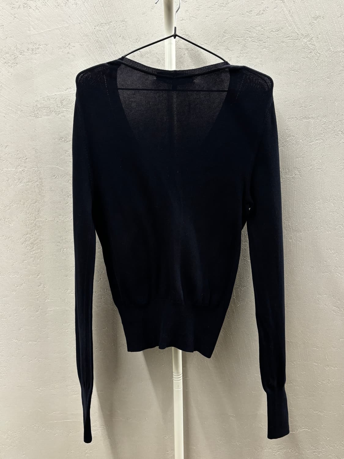 막스마라 SPORTMAX 매장판 네이비 크롭 가디건 S 상품이미지2