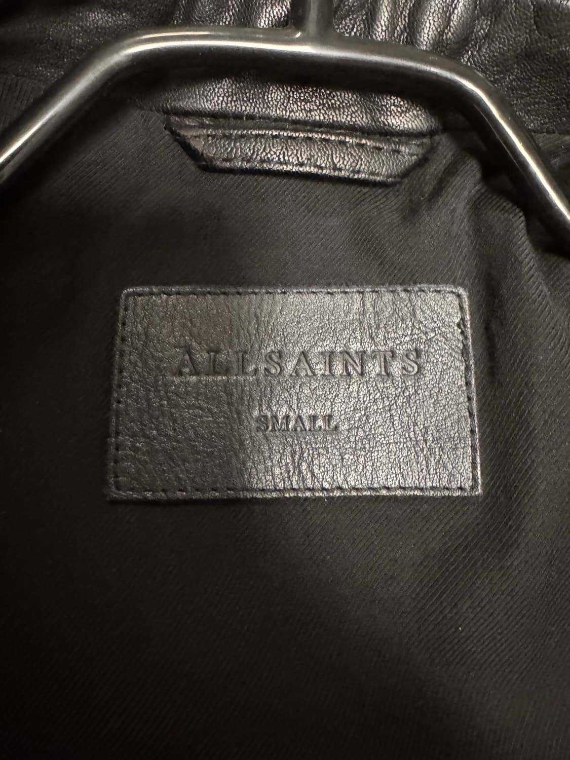 올세인츠 라크 레더 자켓 S 상품이미지3