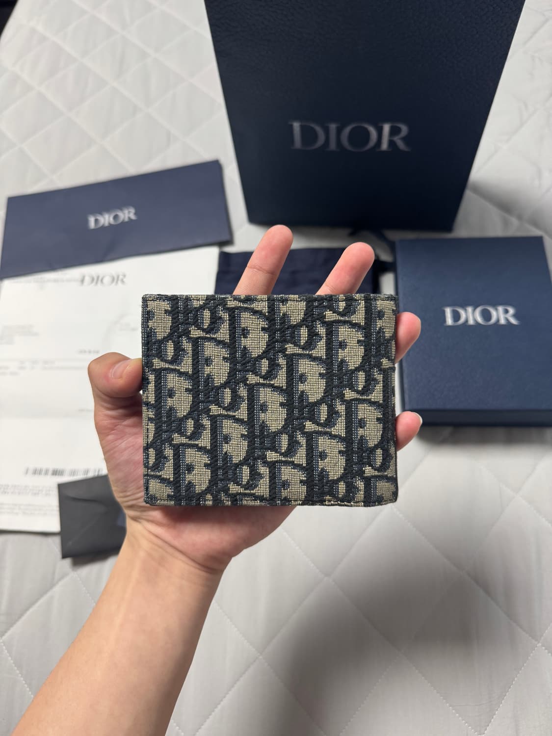 디올 오블리크 반지갑 상품이미지3