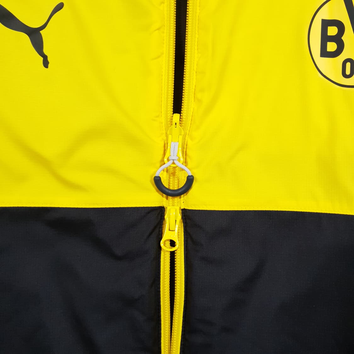 실측 M) 퓨마 도르트문트 리버서블 투웨이 경량 패딩 점퍼 자켓 블록코어 상품이미지7