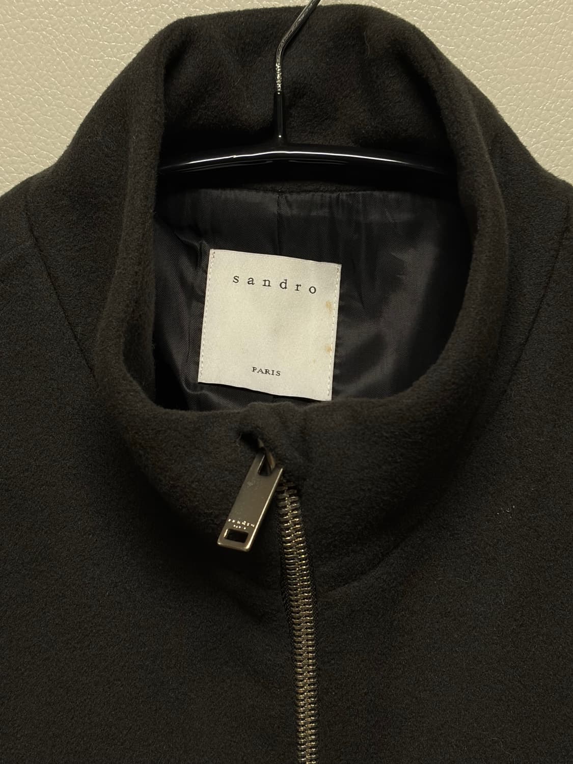 산드로 남성 투웨이 자켓(모100%) 상품이미지2