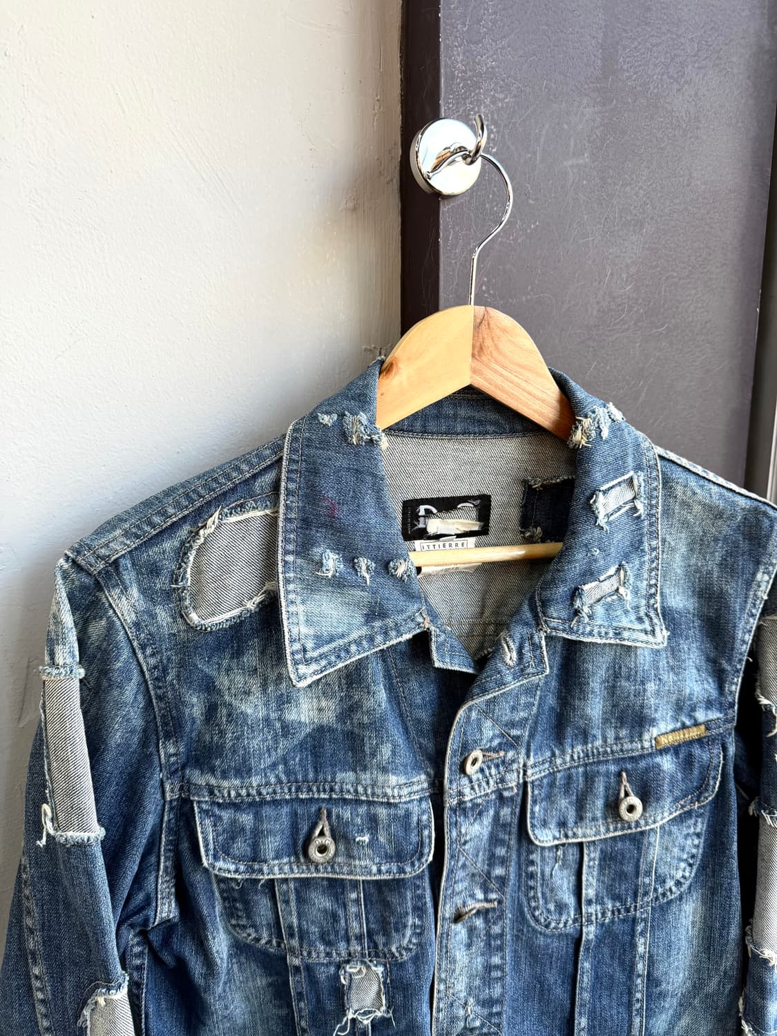 S/ 돌체앤가바나 04AW 디스누빔 데미지 데님 자켓 상품이미지3