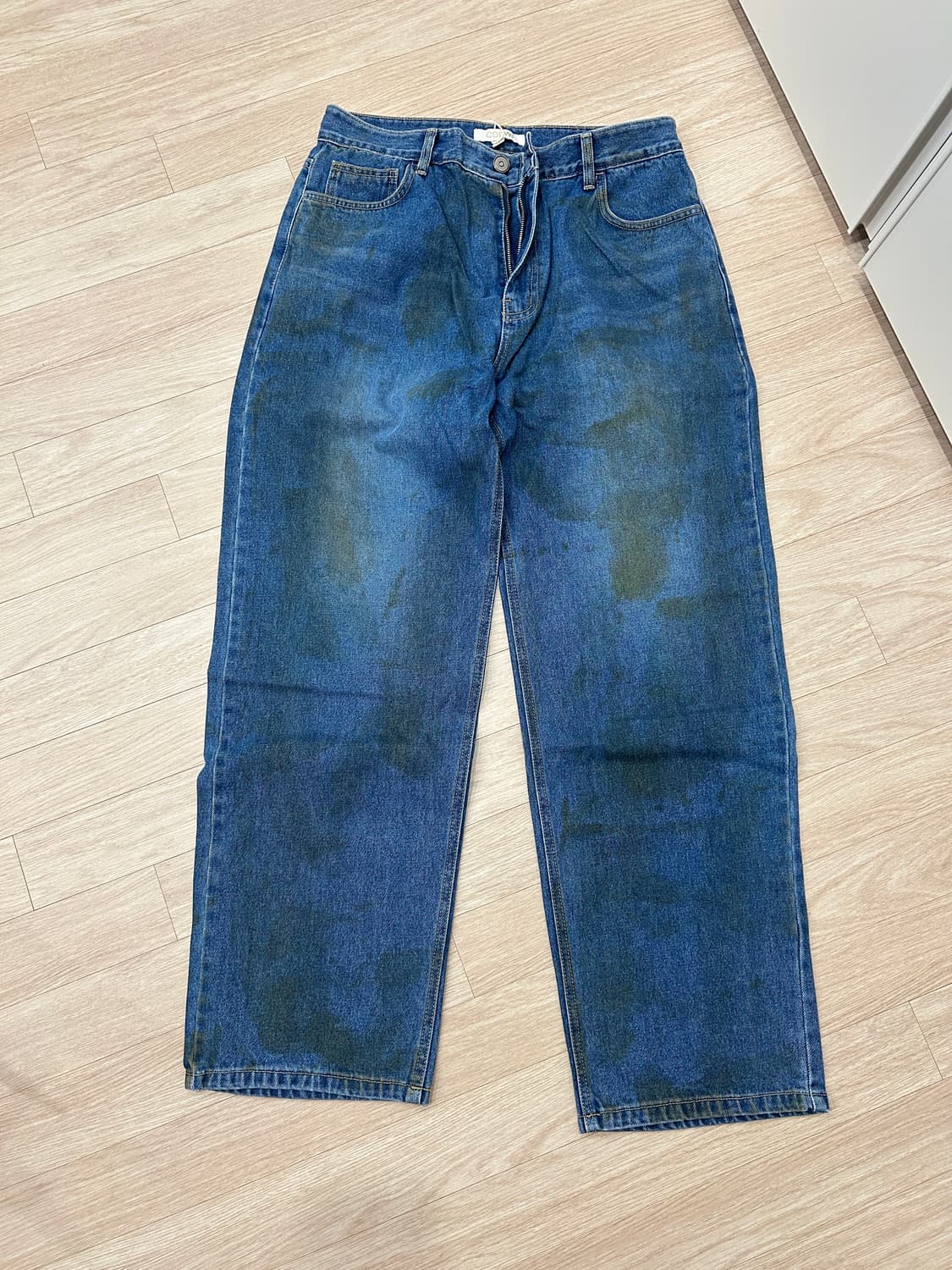 디더블유에스이 DWSE 더티 워싱 데님 팬츠 L 상품이미지8