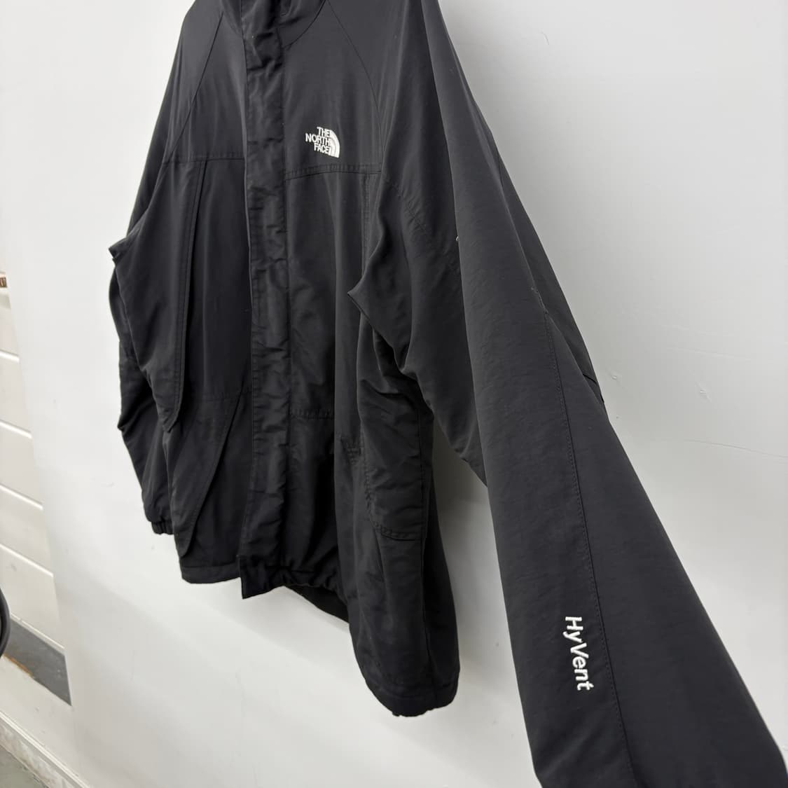노스페이스 블랙 바람막이 자켓 남성 XL 상품이미지3