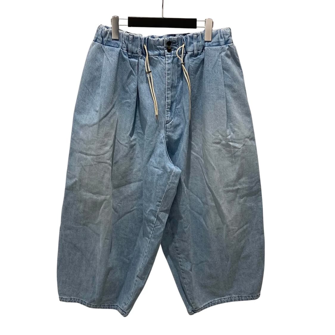 Sillage circular pants denim bleached 상품이미지1