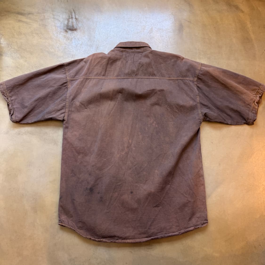 UP TIME 하드 페이딩 반팔 셔츠 L 파키스탄 생산 상품이미지8