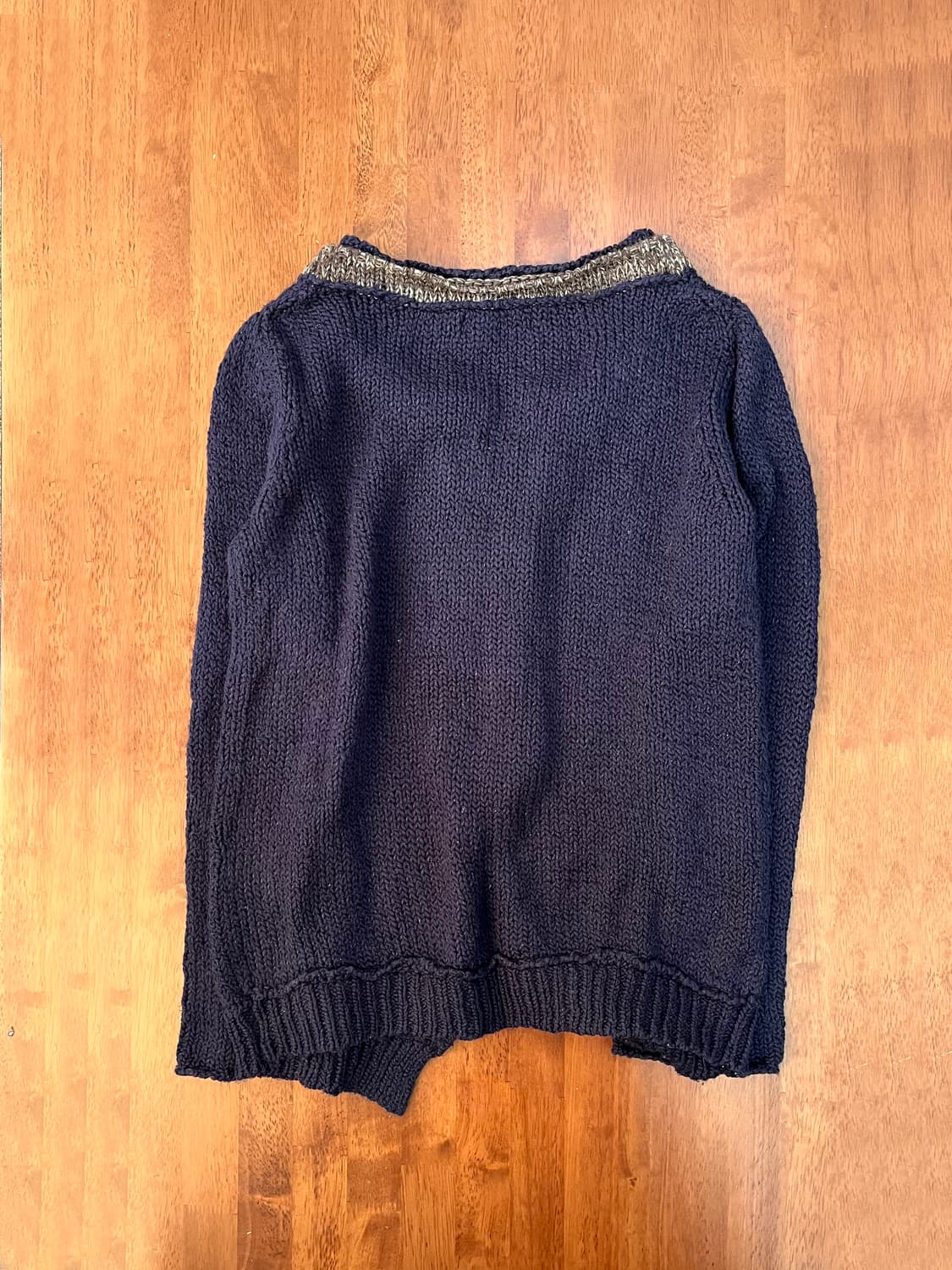 요지 야마모토 코튼 니트 가디건 상품이미지2