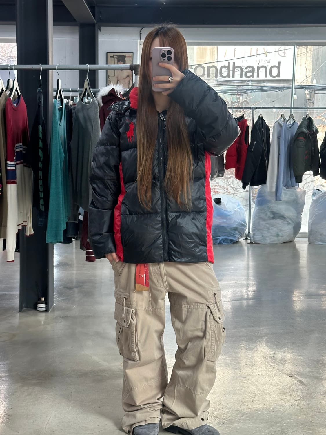 폴로랄프로렌 빅포니 구스다운 패딩자켓 상품이미지4