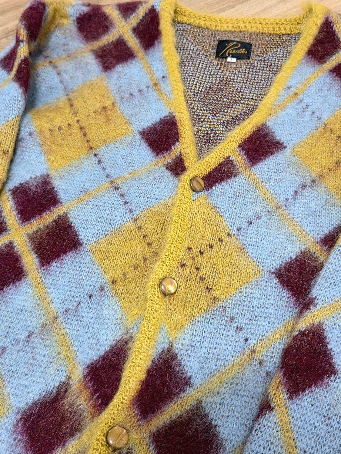 니들스 모헤어 가디건 L 상품이미지1