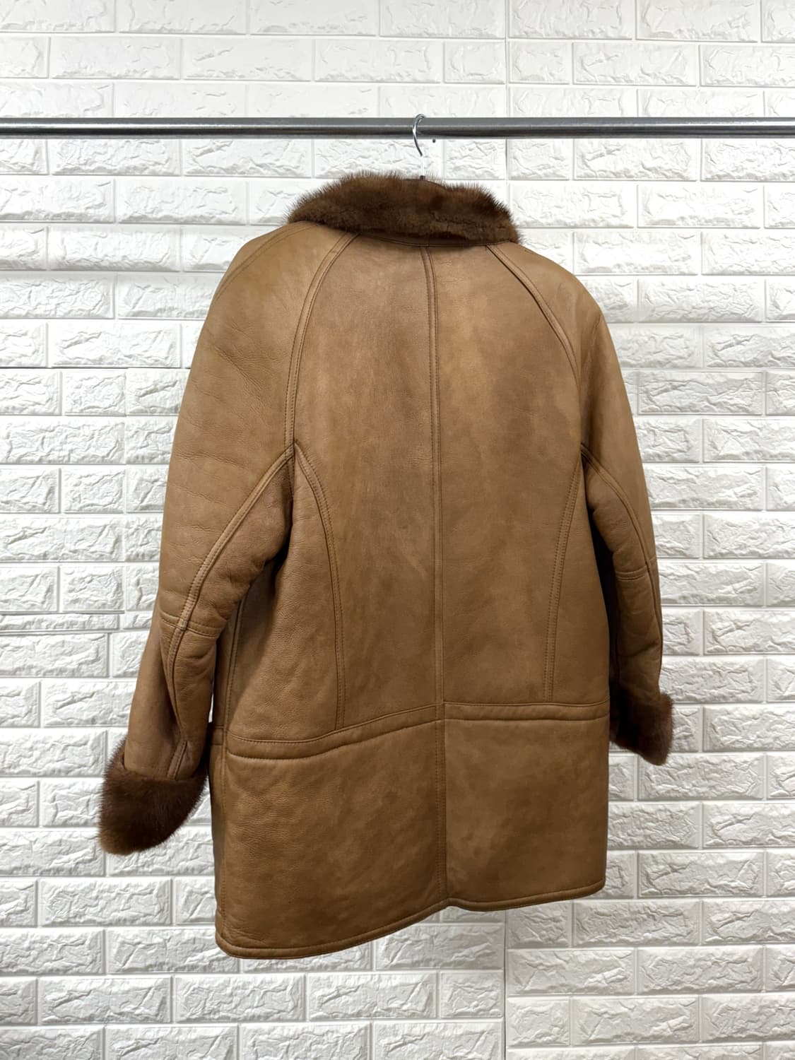 Lambskin 양가죽 시어링자켓 (L) 상품이미지2