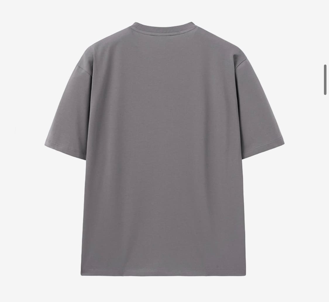 (S) 인사일런스 수피마 코튼 프리미엄 티셔츠 GREY 상품이미지4