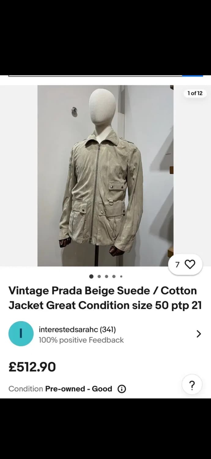 프라다스포츠자켓 상품이미지1