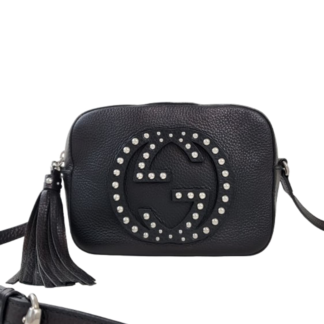 정품 구찌 소호 스터드 레더 디스코백  상품이미지2