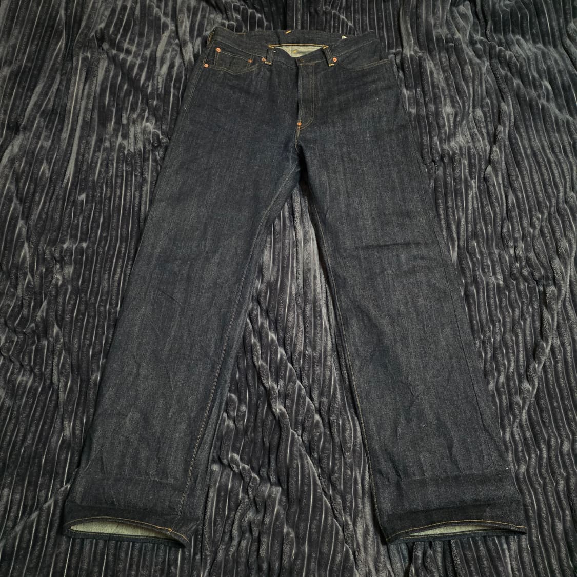 빅존 M103J 셀비지 데님팬츠 34/33 상품이미지1