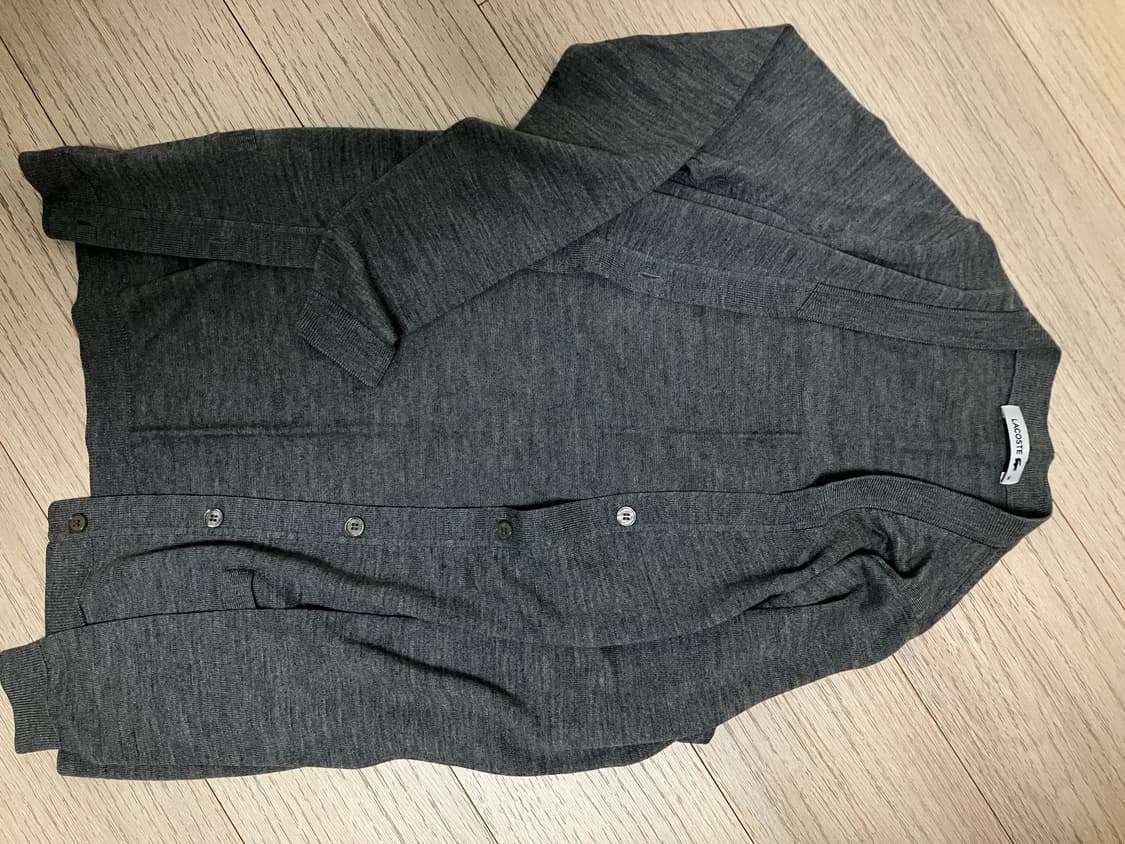 라코스테 가디건 그레이 상품이미지3