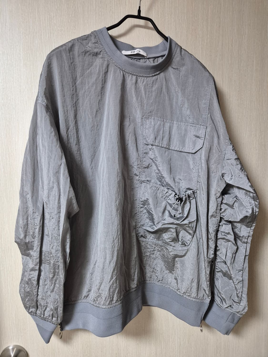 ZIO 지오 송지오 바스락 우븐 맨투맨 아노락 바람막이 100 상품이미지2