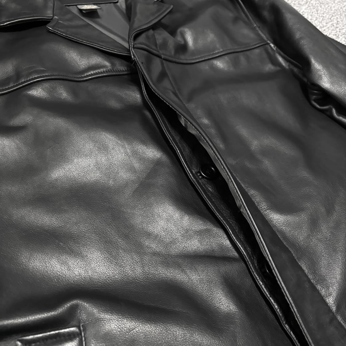 바나나 리퍼블릭 레더 카코트 가죽자켓 상품이미지7