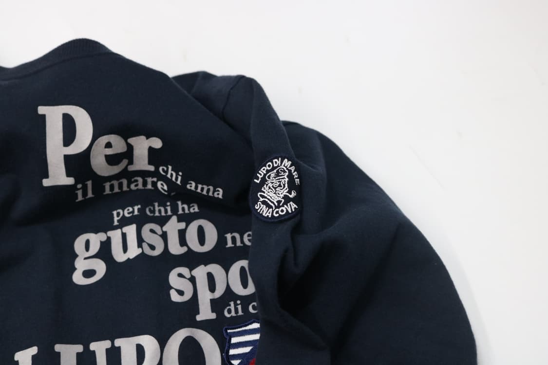 Sina Cova 시나코바 마린 스타일 로고 롱슬리브 티셔츠 (LL) 상품이미지4