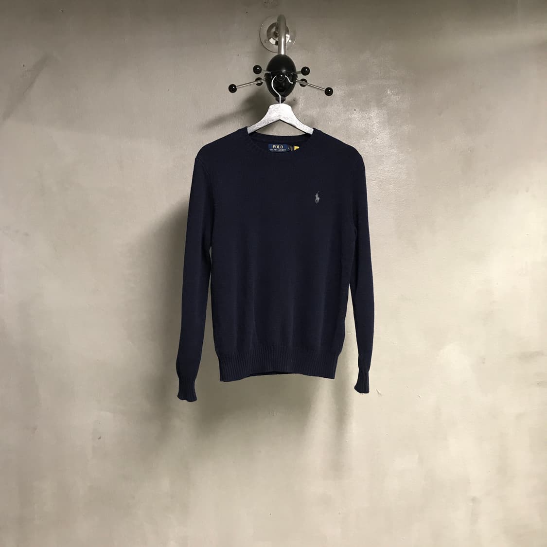 폴로 랄프로렌 QR 니트 네이비 M 상품이미지1