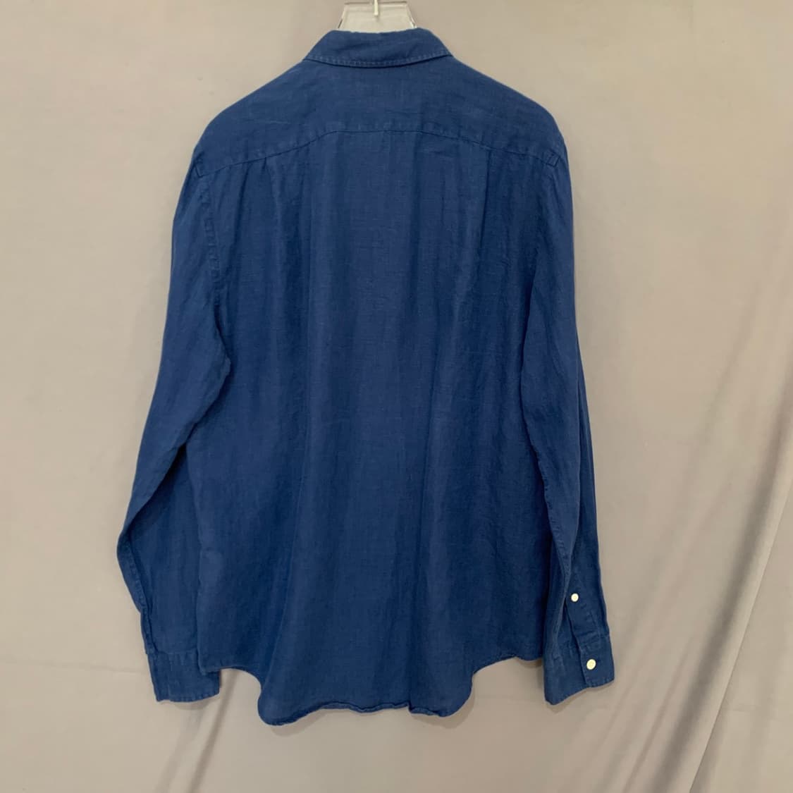 L 라코스테 레귤러핏 린넨 가먼트워싱 셔츠 남방 상품이미지3