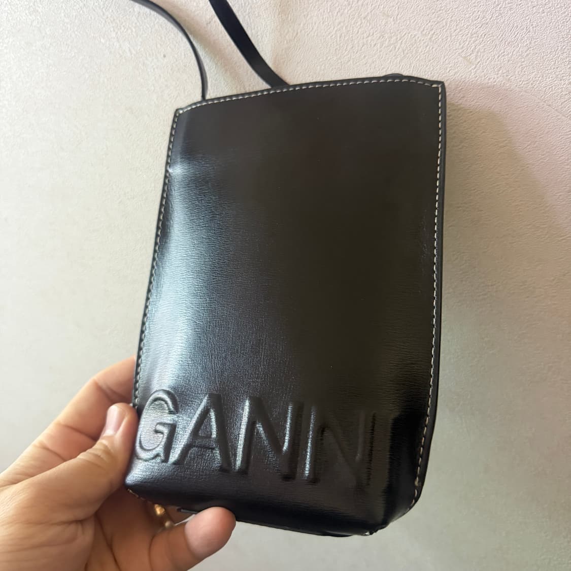 가니 미니 크로스백 블랙 상품이미지8