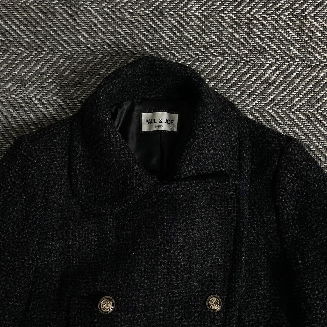 폴앤조 파리 아카이브 트위드 더블 롱코트y 3112 상품이미지5