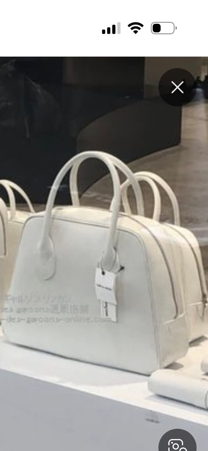 꼼데가르송 아오야마백 화이트스퀘어 구해요 상품이미지1