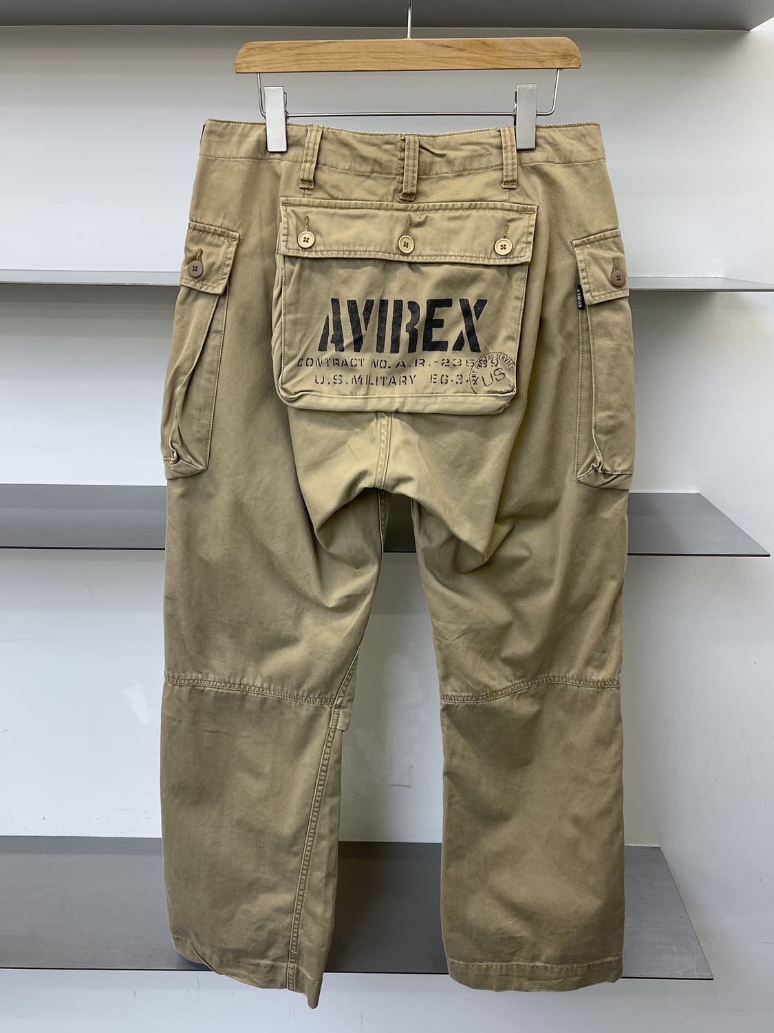 아비렉스 몽키 포켓 카고 팬츠 상품이미지1