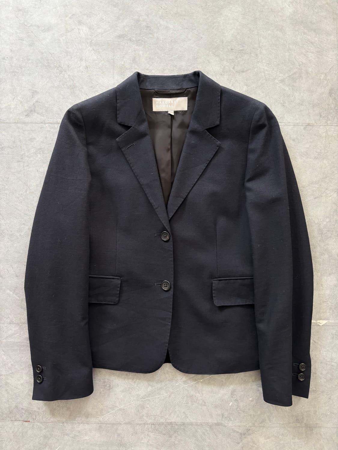 Margaret Howell 마가렛호웰 네이비 블레이저 자켓 상품이미지1