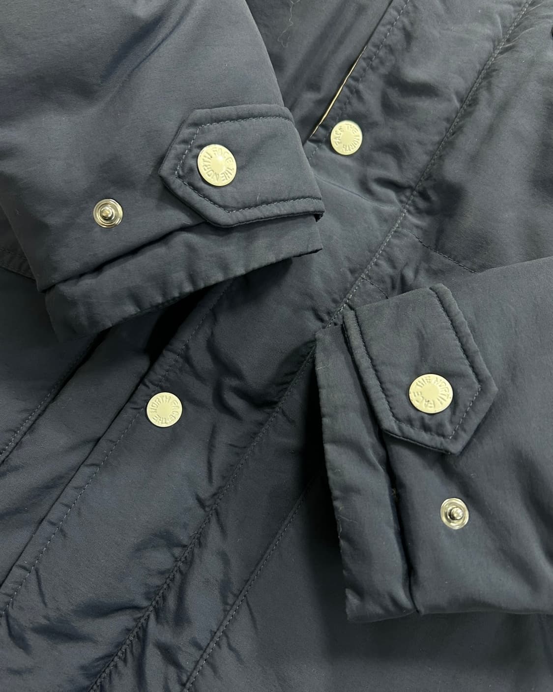 노스페이스 화이트라벨 구스다운 베이지 패딩  상품이미지5