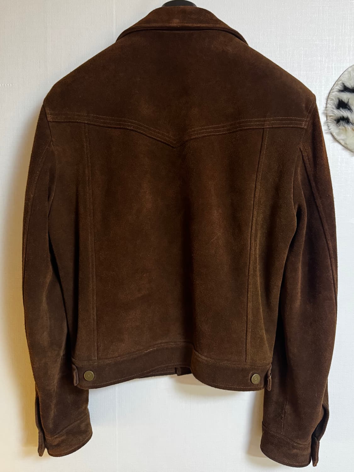 토니웩 웨스턴 스웨이드 트러커 자켓 상품이미지2