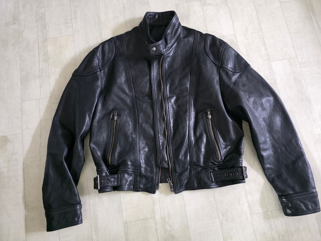 엘무드 1125 나이프 램스킨 레더자켓 블랙 44 상품이미지3