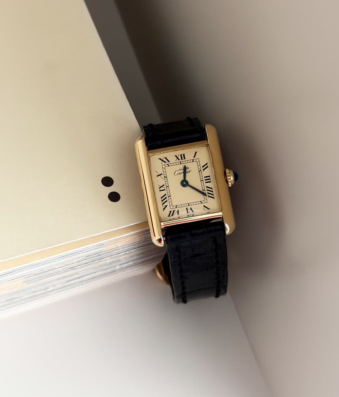 까르띠에 머스트 탱크 시계 상품이미지4