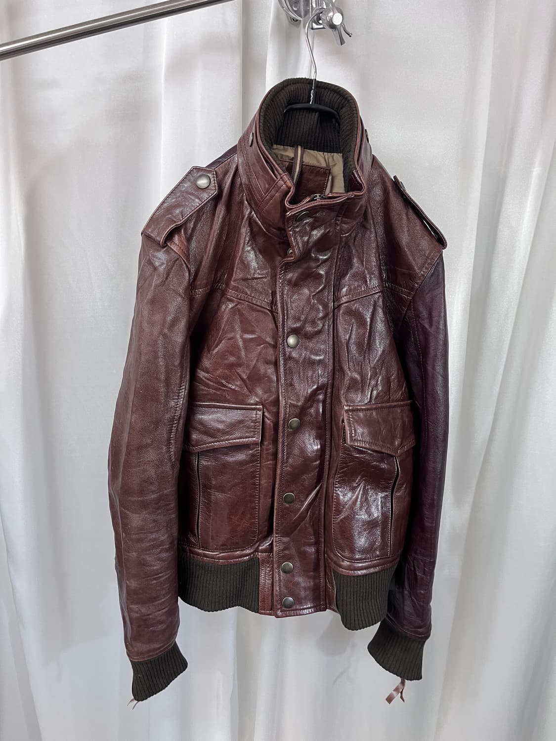 KENT&CURWEN A-2 leather 상품이미지1