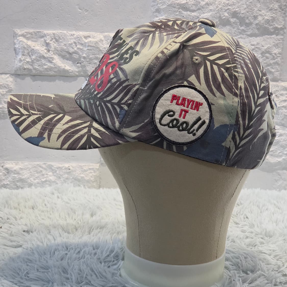 M1-8:디즈니 미키 프린트 패턴 볼캡 56~58cm Disney 상품이미지4