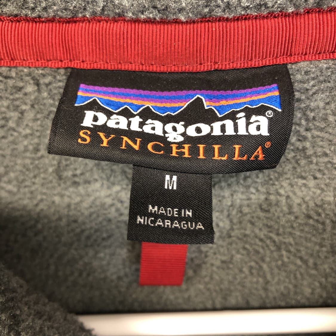 17FW 파타고니아 신칠라 스냅-T 그레이/네이비 상품이미지3