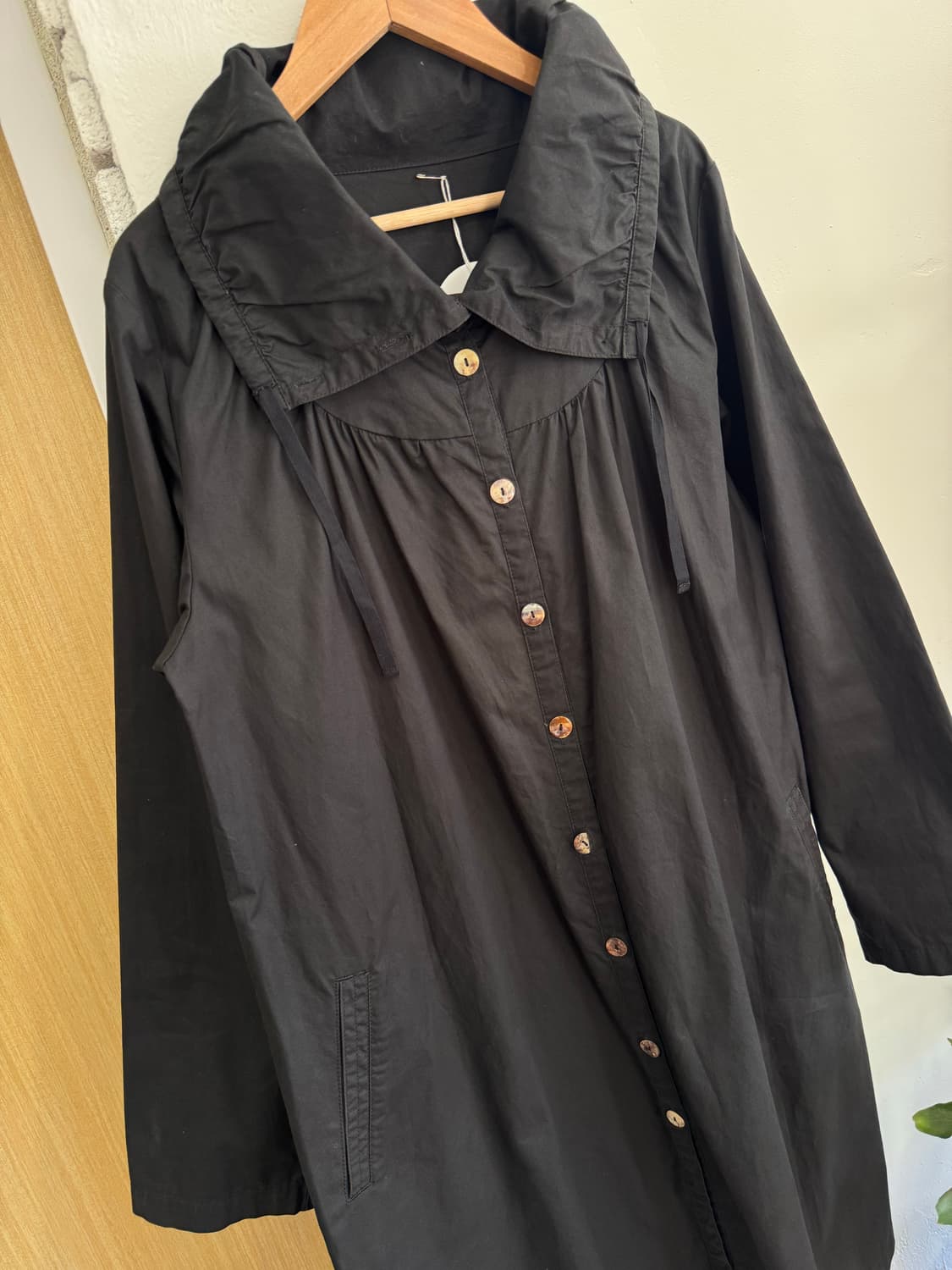 Vintage black long jk 상품이미지3