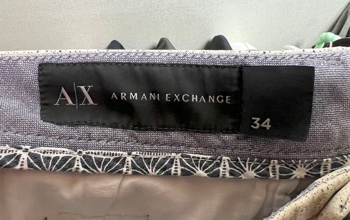 아르마니 익스체인지 남자 반바지 시원한 캐주얼 XL 34 상품이미지4