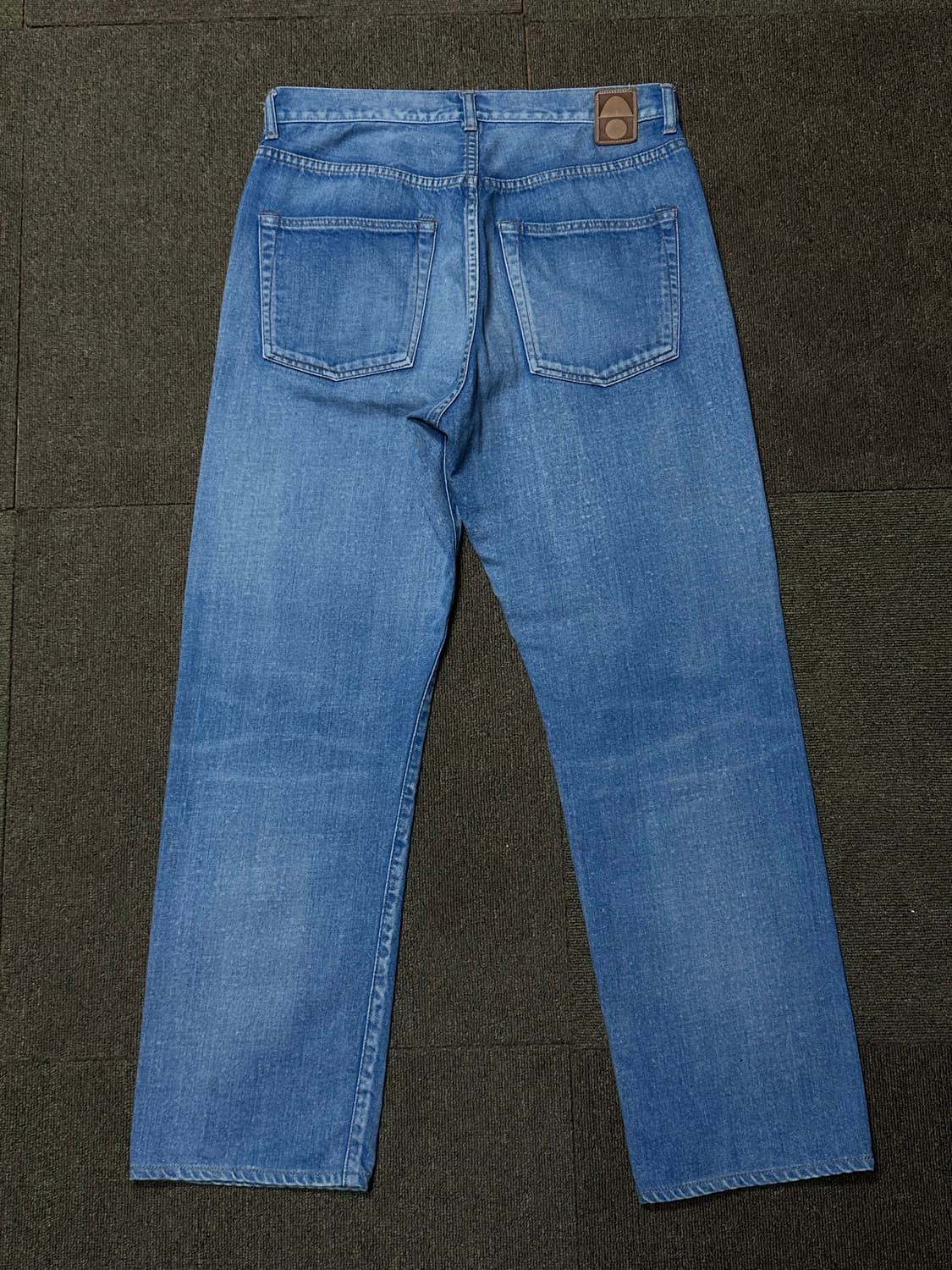 [3]cottle 코틀 Indigo C.T.L Straight 데님 팬츠 상품이미지3