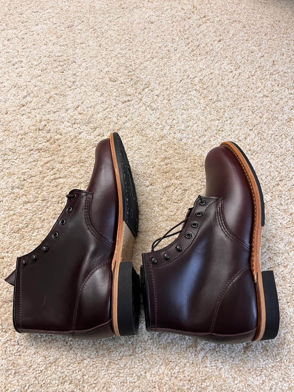 [미사용새상품] 레드윙 벡맨 9419 블랙 체리 9팩토리 세컨드 상품이미지5