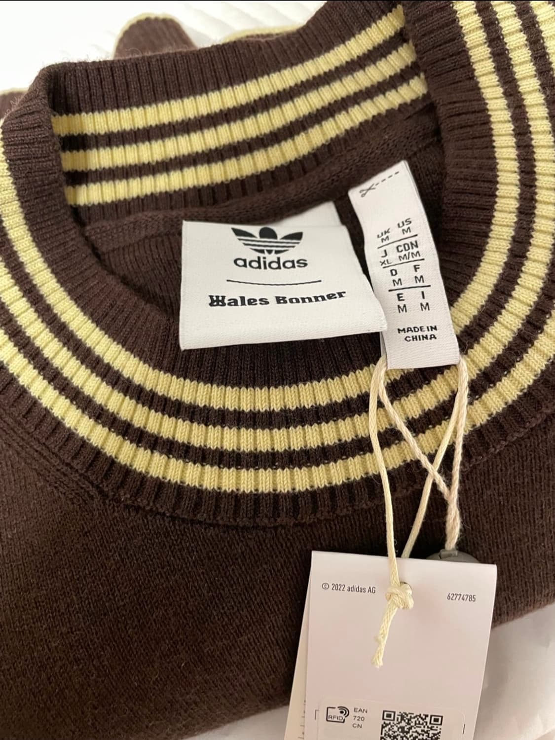 웨일즈보너 아디다스 니트탑 M 상품이미지2